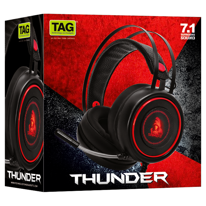 Tag Gaming headphone Thunder Technology & Gadgets