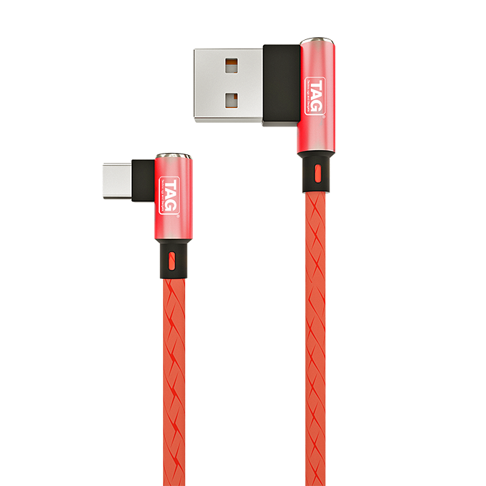 TAG LONG ROAM DATA & CHARGING CABLE TYPE-C 1.2M/3.0M