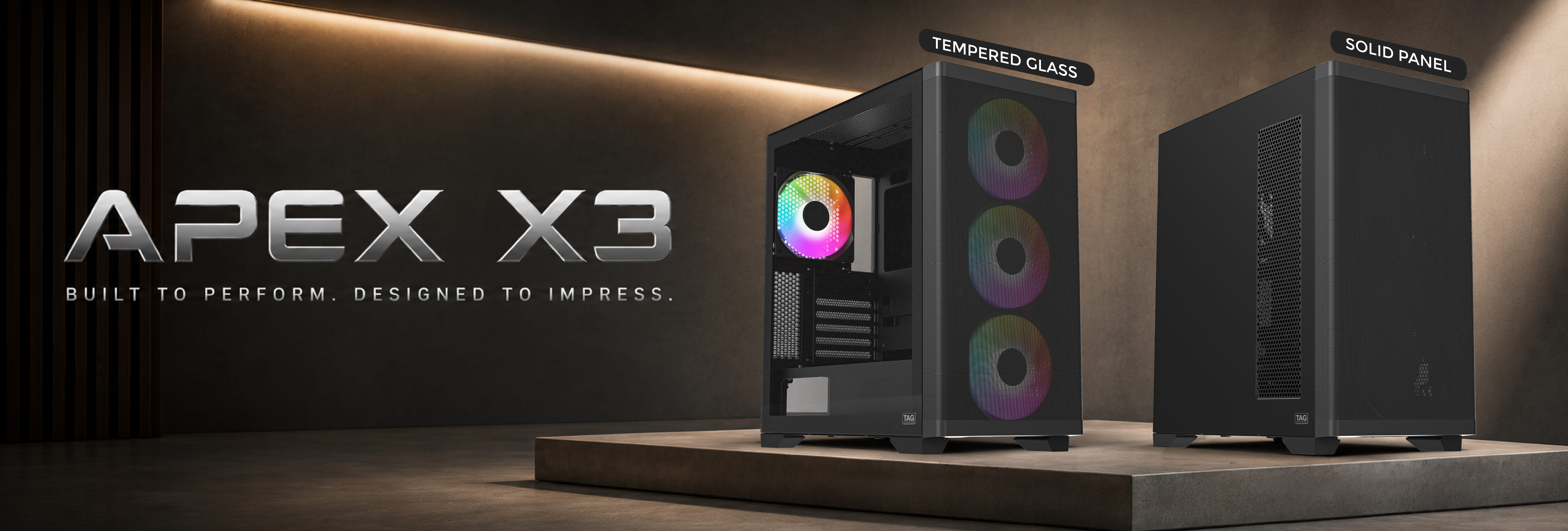 TAG APEX X3 RGB Banner