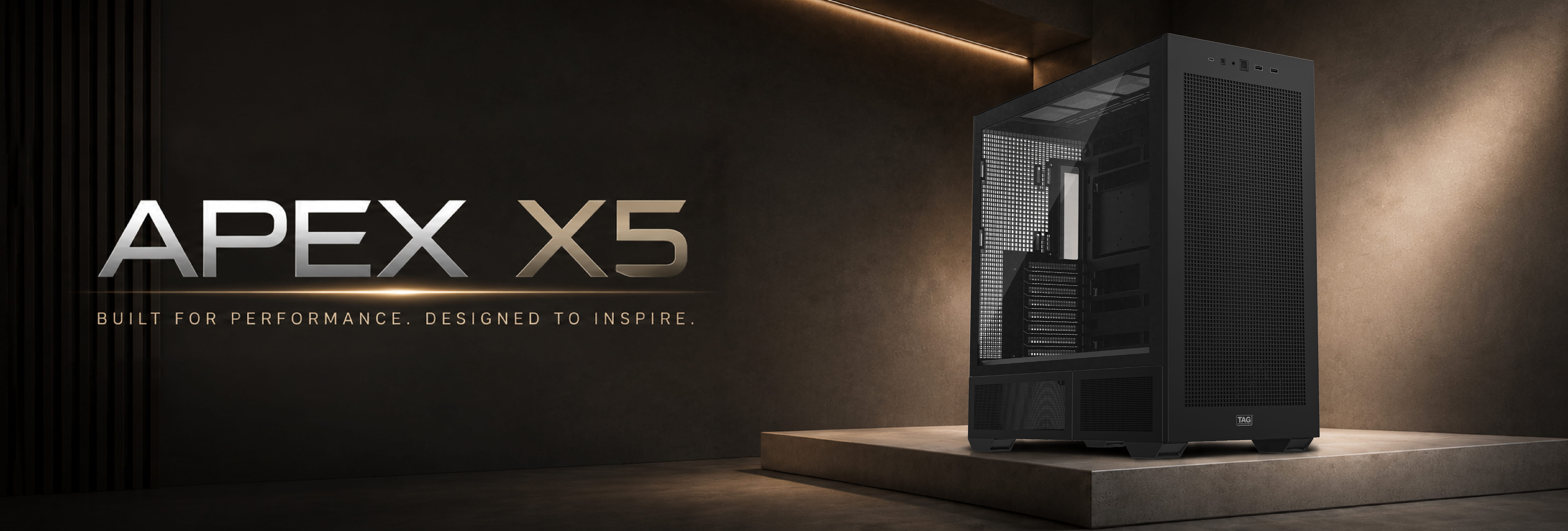 TAG APEX X5 Banner