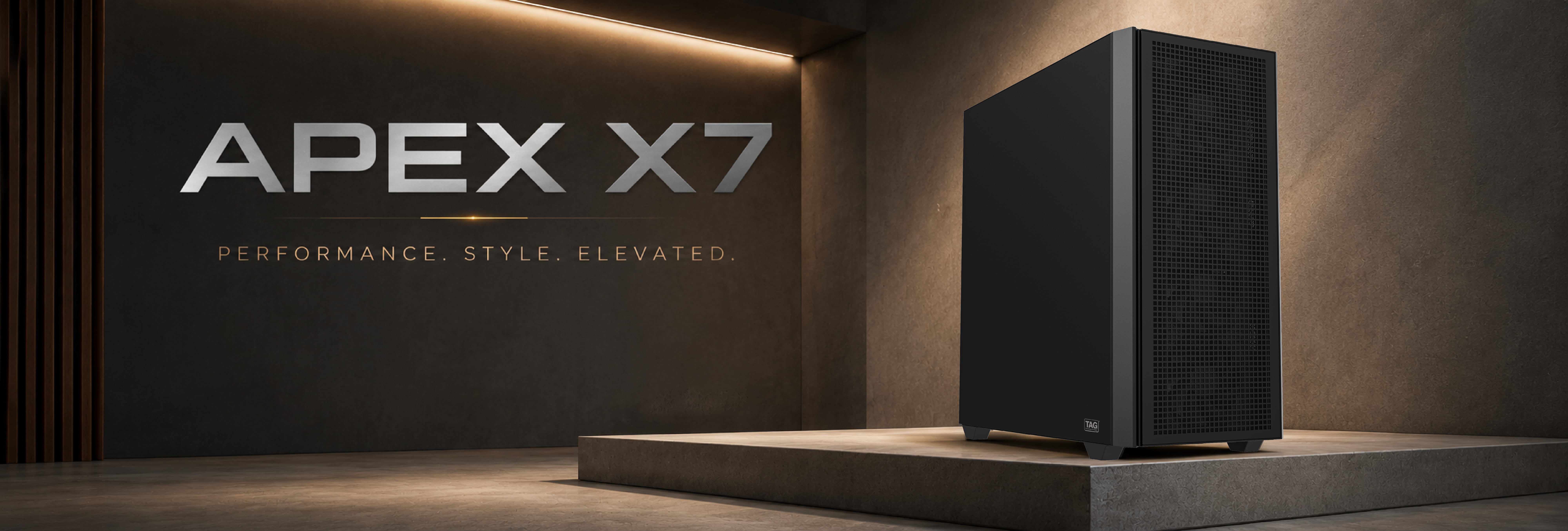 TAG APEX X7 Banner